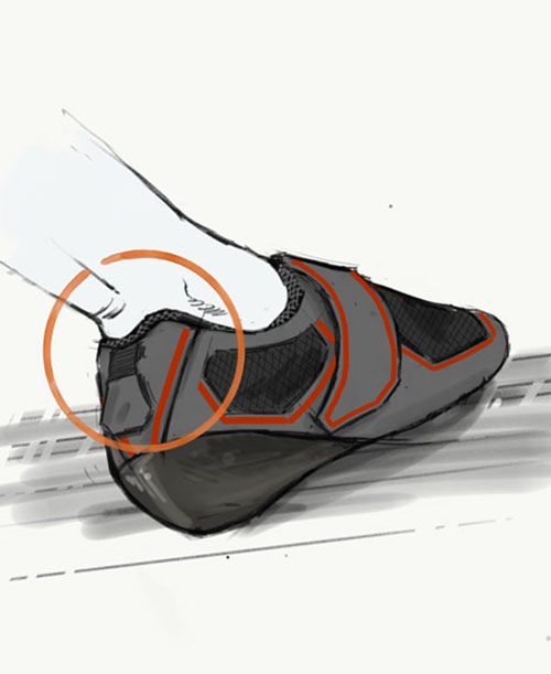 Anatomic Heel Counter